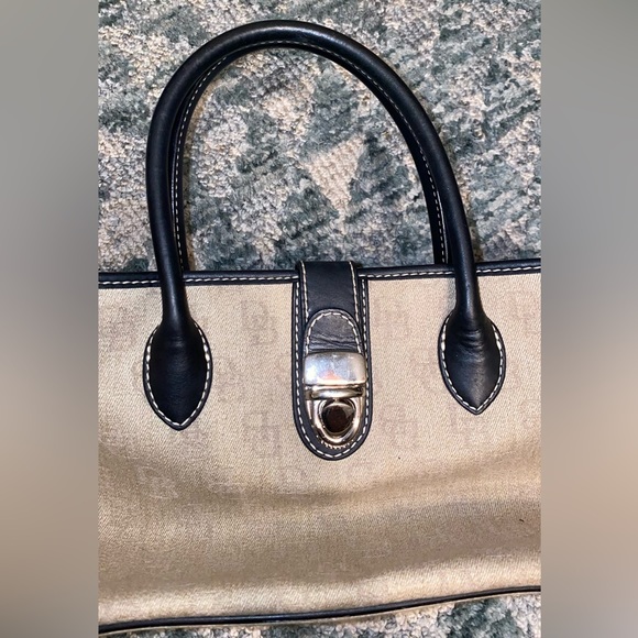 Dooney & Bourke Vintage Canvas and Leather Bag - Picture 3 of 16